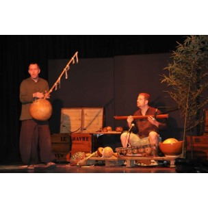 Bambou et Calebasse font de la musique